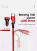 Bending charging cable | 3-in-1 Fast Charging Cable