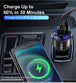 PBG 5 Port USB Fast Car Charger with LED Display Charge 5 Devices at once - PremiumBrandGoods