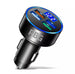 PremiumBrandGoods LED Car Charger with Voltage Display
