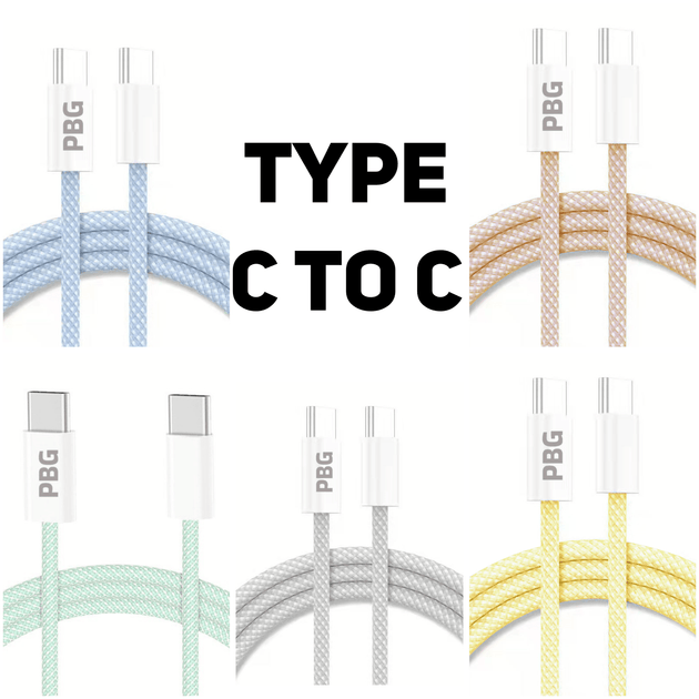USB C to USB C Fast Charging Cable 