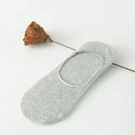 Grey Socks for women no show 9-11