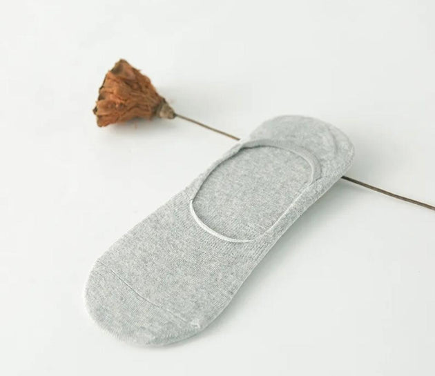 Grey Socks for women no show 9-11
