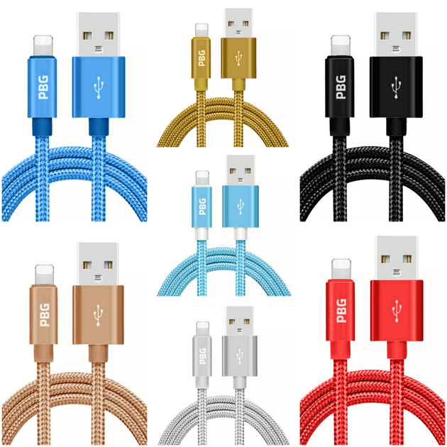 Best iPhone Charger Cable multiple colors