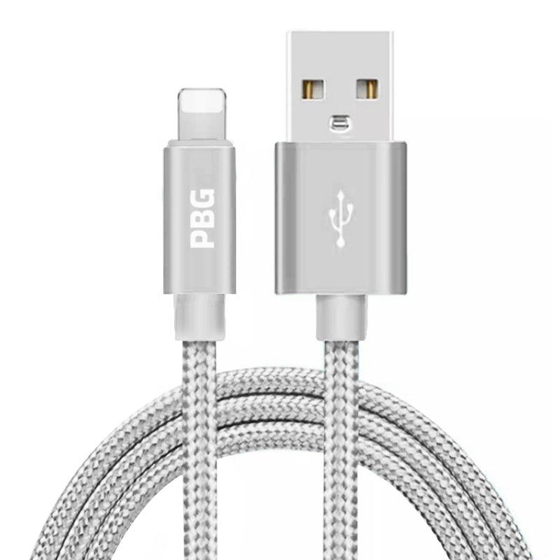 PBG XL 10FT Charger Compatible for Iphone Cable's  Nylon Woven Protection (multiple Colors) - PremiumBrandGoods