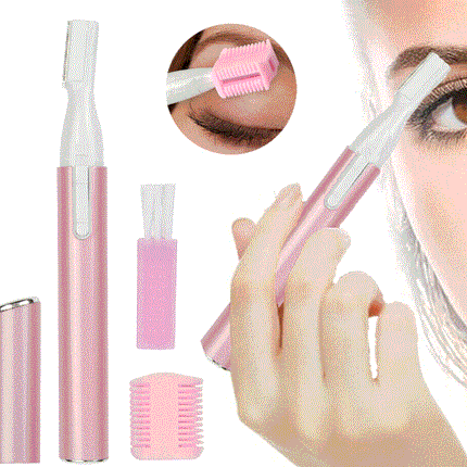 Portable Electric Epilator Eyebrow Remover Shaving Facial Hair Trimmer Women Multi-Use! - PremiumBrandGoods