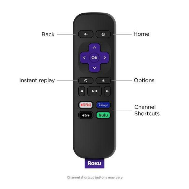 Roku LE HD Streaming Media Player with High Speed HDMI Cable and Simple Remote - PremiumBrandGoods