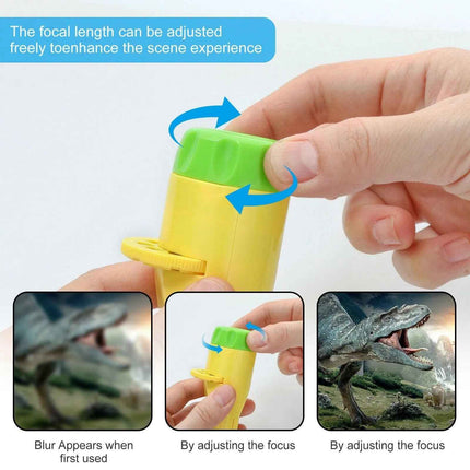 Slide Torch Projector Toys Flashlight Educational Toys Science Set Night Lamp 4 Options!