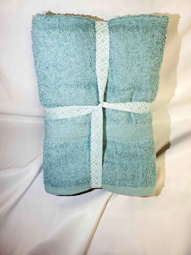 Specialty Ribbon Wrapped 24X48 Full Body Bath Towels Pack of 6
