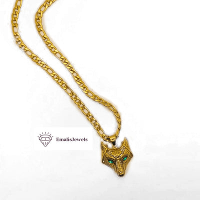 Stainless Steel Chain Necklace and Stainless Steel Pendant Sets by Emalis - PremiumBrandGoods