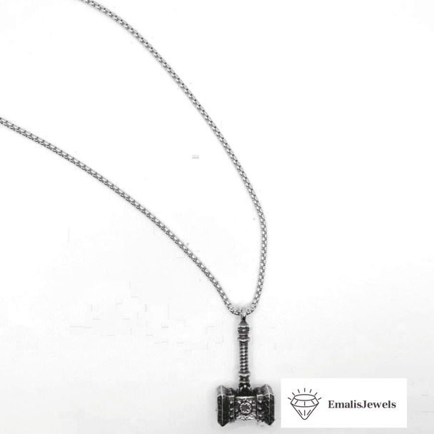 Stainless Steel Chain Necklace and Stainless Steel Pendant Sets by Emalis - PremiumBrandGoods