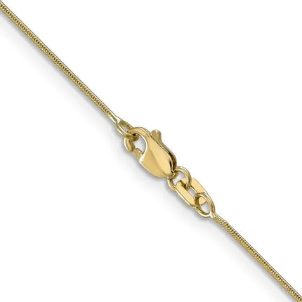 Stainless Steel Flat Snake Bone Chain Necklace (2 Colors , 2 Sizes) - PremiumBrandGoods