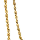 Rope Chain Gold / 22 inch