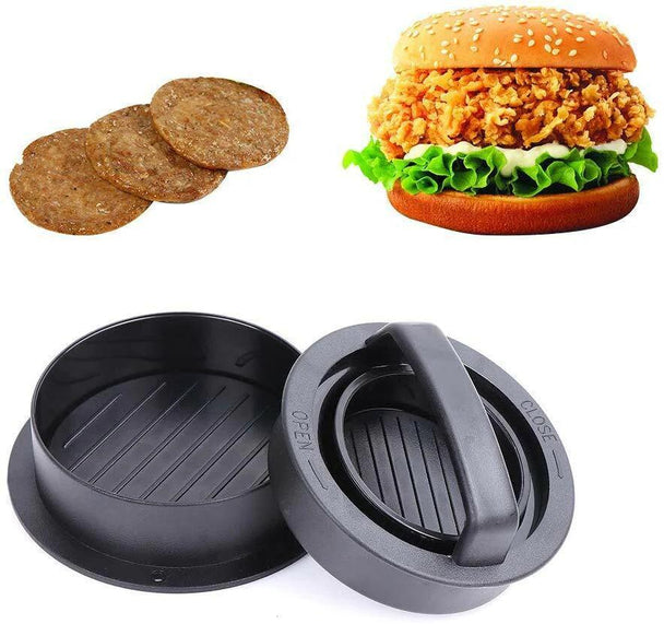 Stuffed Burger Press Kit Hamburger Patty Non Stick Molds Maker Tool Sliders BBQ