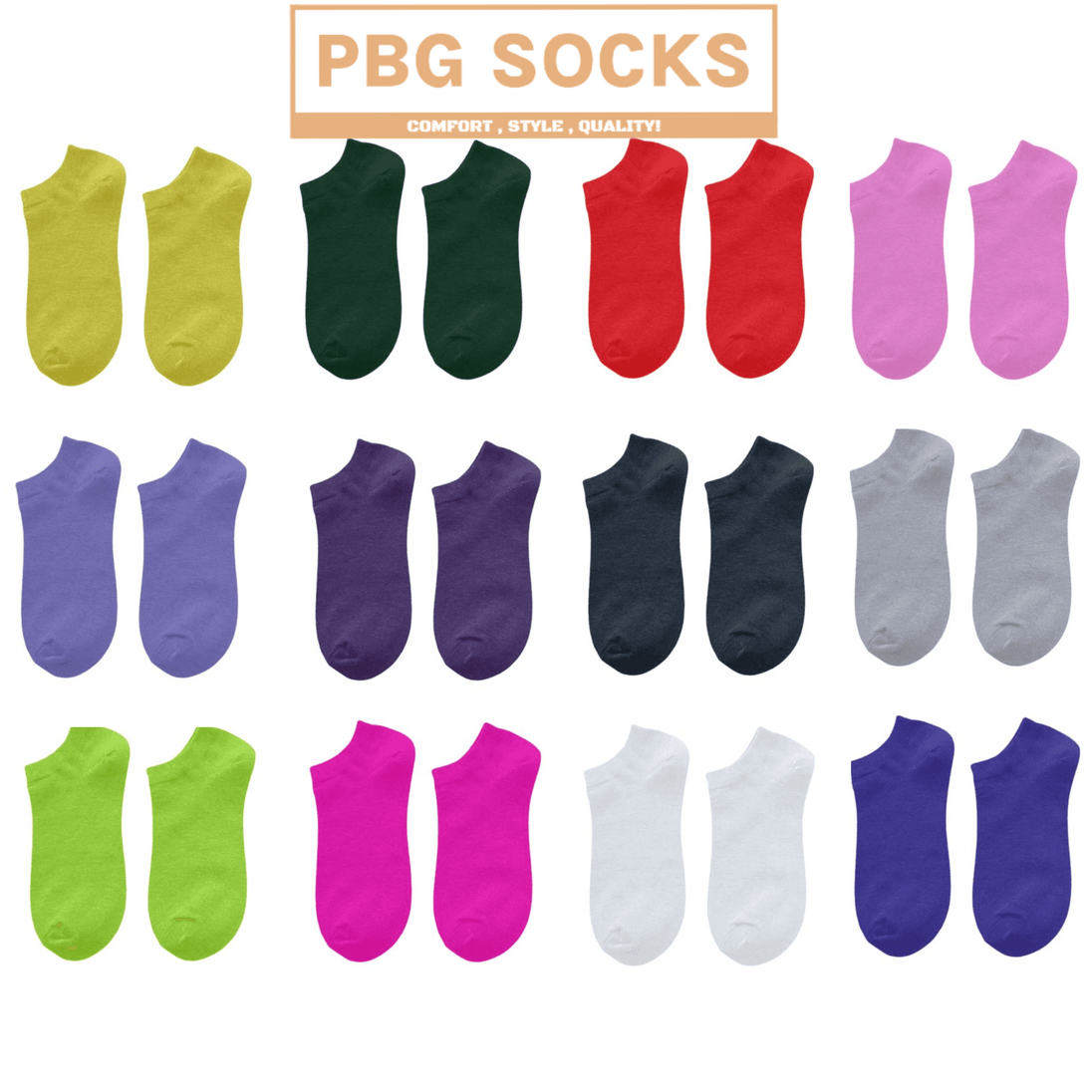 Stylish Women's Socks Sizes 9-11 - PremiumBrandGoods