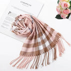 Pink Plaid w Brown