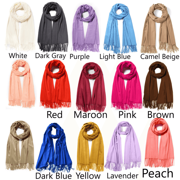 Super Soft Long Cashmere Wool Scarfs - PremiumBrandGoods