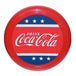 Vintage Coca Cola Frisbee Flying Disc Red White Blue and Stars - PremiumBrandGoods