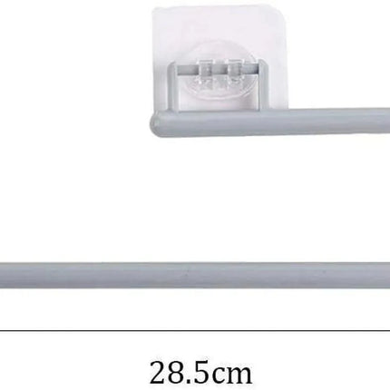 Wall Mount Paper Towel Holder Self Adhesive Stick under Cabinet Kitchen Bathroom