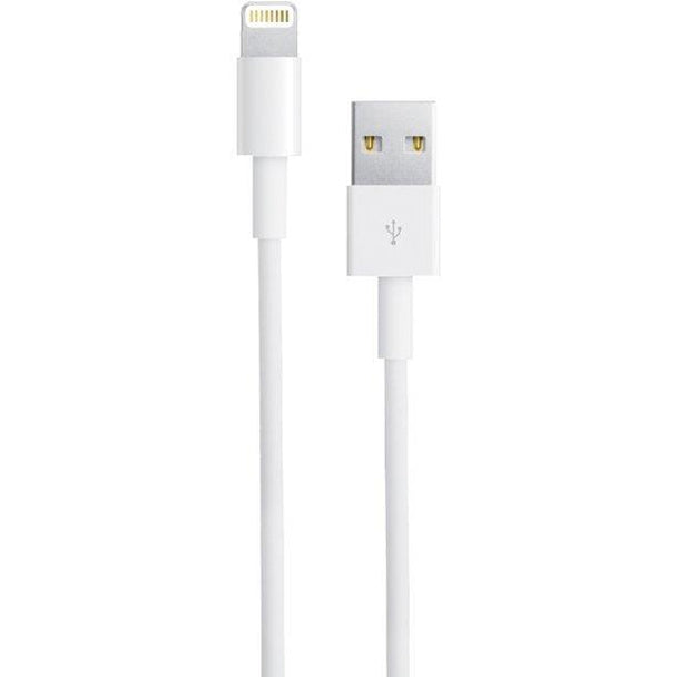 White 3 Ft Iphone Lightning Cable Charger - PremiumBrandGoods