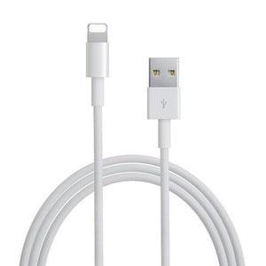White 3 Ft Iphone Lightning Cable Charger - PremiumBrandGoods