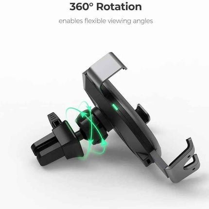 Wireless Gravity Car Charger Air Vent Mount Fast Charge Car Phone Holder