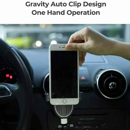 Wireless Gravity Car Charger Air Vent Mount Fast Charge Car Phone Holder