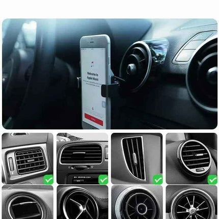 Wireless Gravity Car Charger Air Vent Mount Fast Charge Car Phone Holder