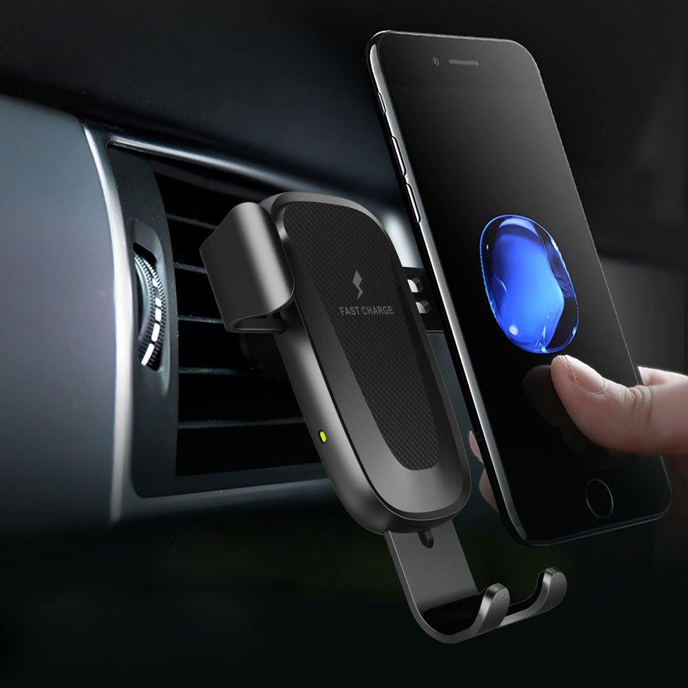 Wireless Gravity Car Charger Air Vent Mount Fast Charge Car Phone Holder - PremiumBrandGoods