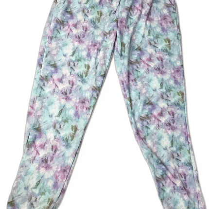 Women's Blue Tie Dye Pajama/Lounge 2 pc Set (Multiple Sizes)