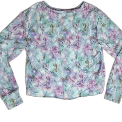 Women's Blue Tie Dye Pajama/Lounge 2 pc Set (Multiple Sizes)