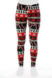 Women's Cozy Leggings Set Christmas Pants and Cotton Soft Heart T shirt by Just Love - PremiumBrandGoods
