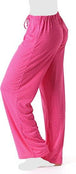 Women's Cozy Pajama Set Hot Pink Polka Dot Pants and Cotton Soft Heart T shirt by Just Love - PremiumBrandGoods