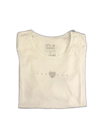 Women's Cozy Pajama Set Pants and Cotton Soft Heart T shirt by Just Love - PremiumBrandGoods