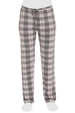 Women's Cozy Pajama Set Plaid Pants and Cotton Soft Heart T shirt by Just Love - PremiumBrandGoods