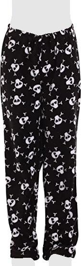 Women's Cozy Pajama Set Skull Pants and Cotton Soft Heart T shirt by Just Love - PremiumBrandGoods