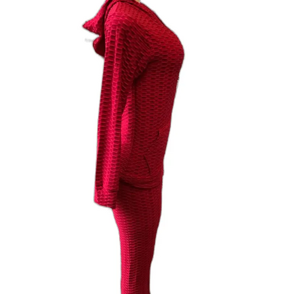 Women's Fitness Suit 3 piece Set Sweater Sweatpants Tank Top Stretchy Soft (6 Colors , 4 Sizes)