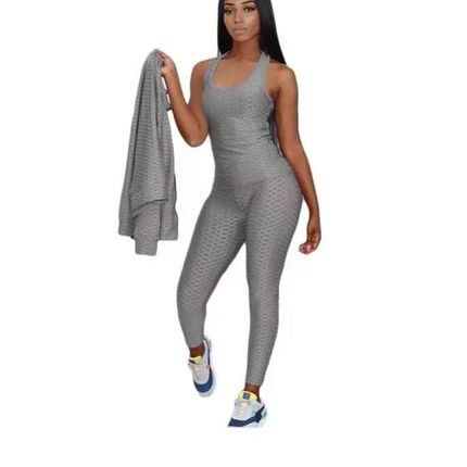 Women's Fitness Suit 3 piece Set Sweater Sweatpants Tank Top Stretchy Soft (6 Colors , 4 Sizes)