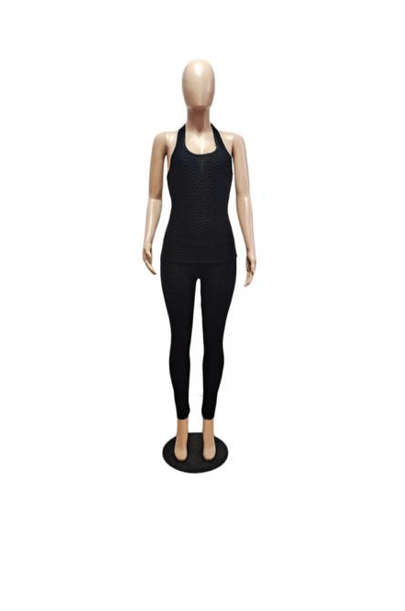 Women's Fitness Suit 3 piece Set Sweater Sweatpants Tank Top Stretchy Soft (6 Colors , 4 Sizes) - PremiumBrandGoods