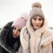 Women's Warm Fleece lined Winter Beanie Hat - PremiumBrandGoods