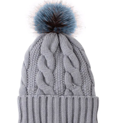Women's Warm Fleece lined Winter Beanie Hat - PremiumBrandGoods