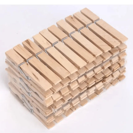 Wooden Clothespins Natural Bamboo Cloth Peg - PremiumBrandGoods