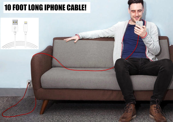 XL 10FT Long Lightning Charger - PremiumBrandGoods